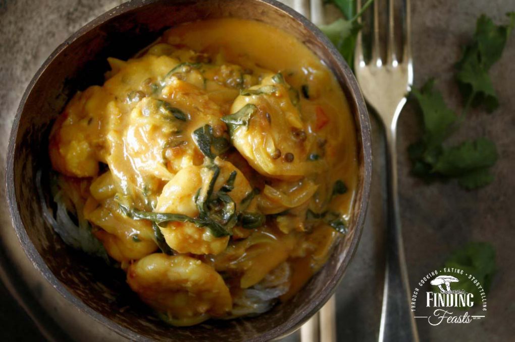 Prawn Spinach Curry