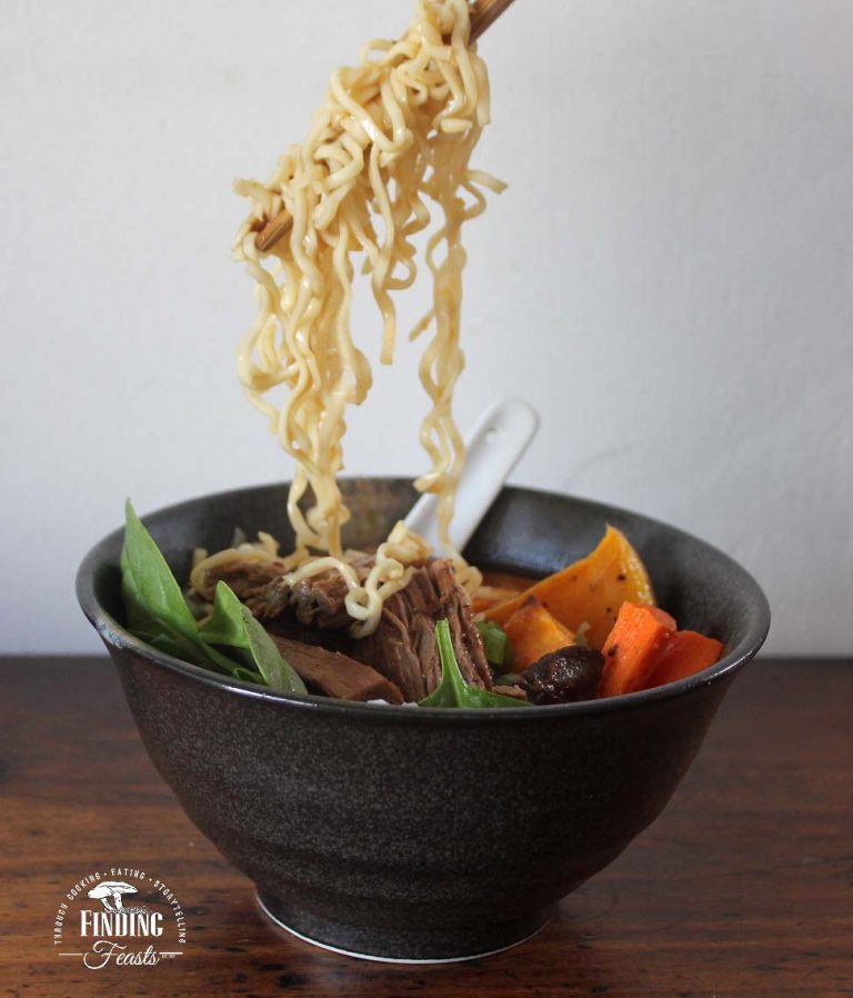 Spicy Cumin Lamb Noodle Soup | Finding Feasts