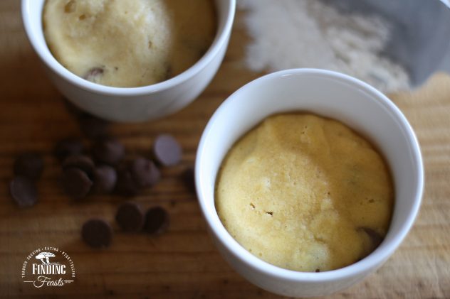 Individual Chocolate Chip Cookie Pots