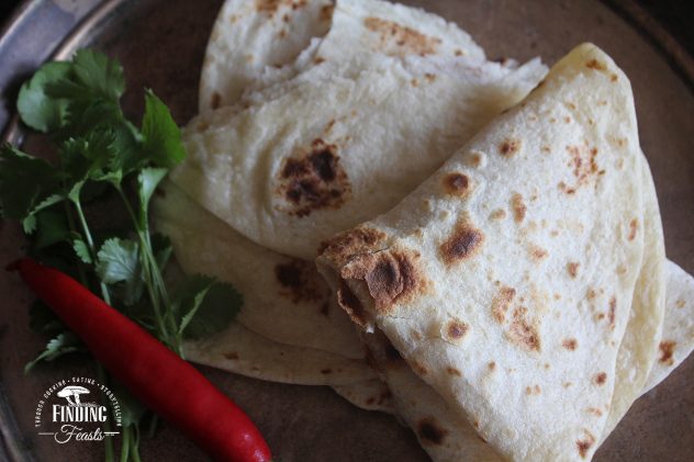 Finding feasts - Indian Flat Bread