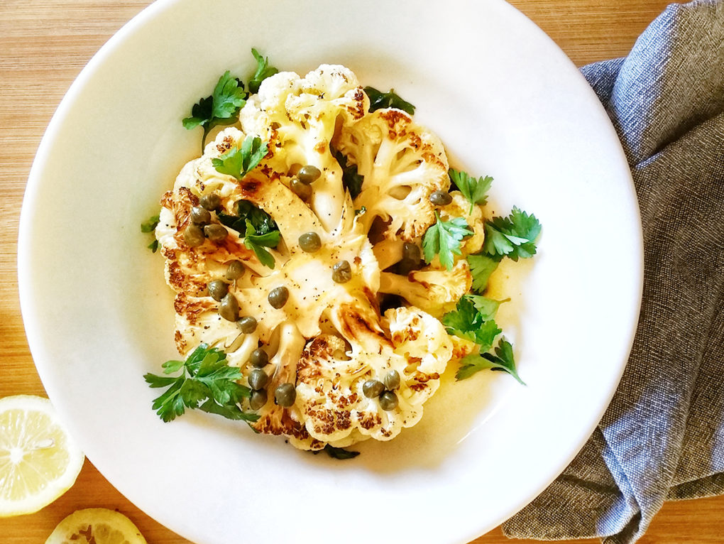 Cauliflower Piccata